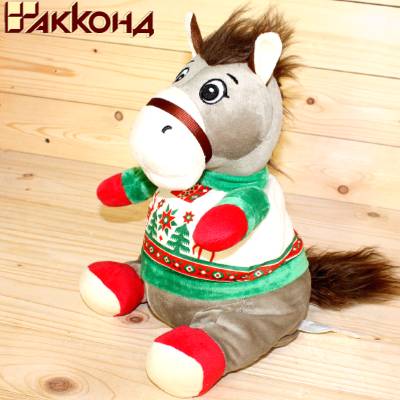 Сладкий новогодний подарок в виде символа 2026 года от фабрики Акконд в Ильинском